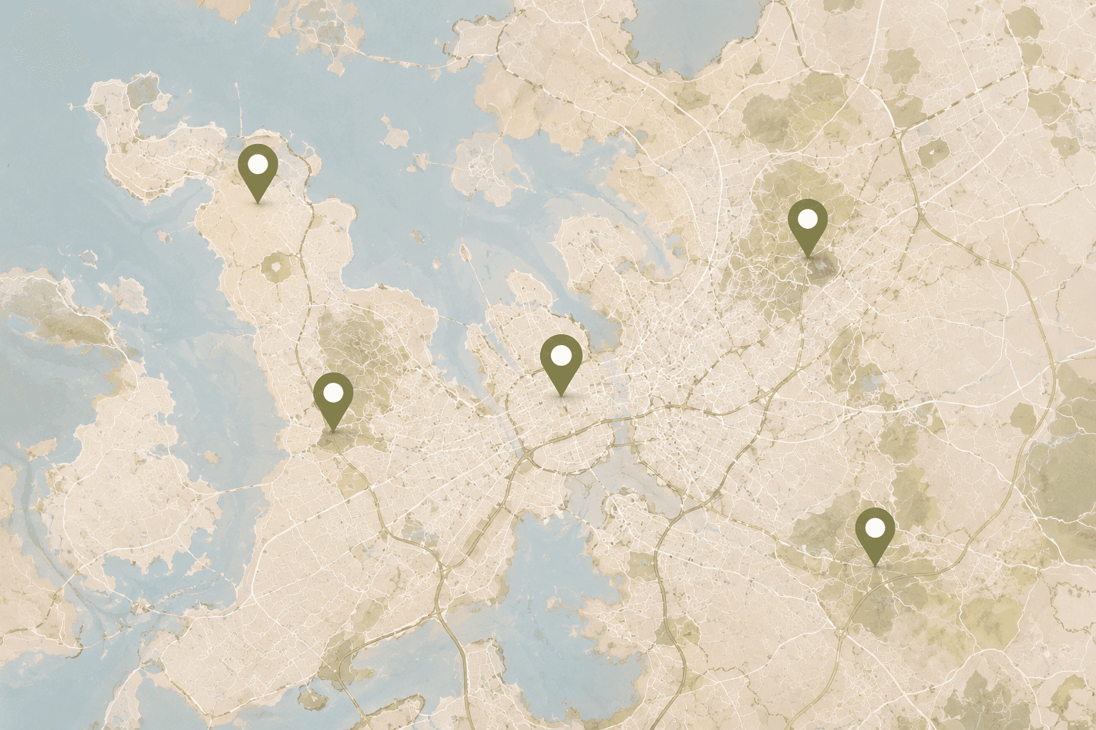 Soft travel map preview